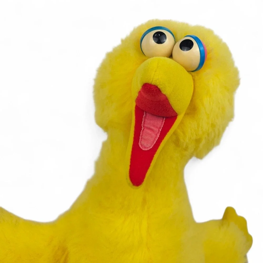 VTG 1986 Playskool Talking Big Bird Plush Sesame Street 22